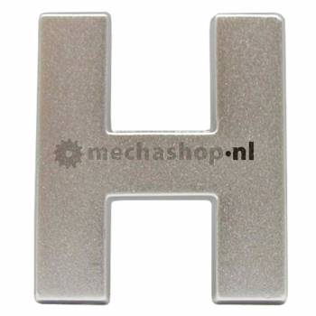 Letter H hoogte 38 mm - 1550271968101